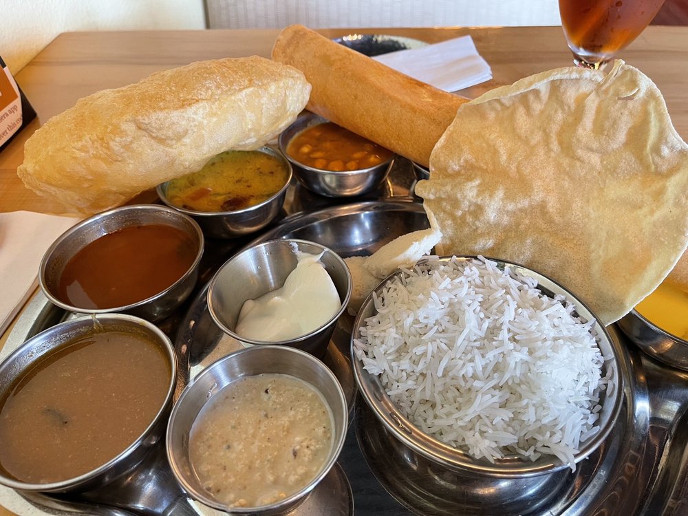 South Indian Lunch Thali!