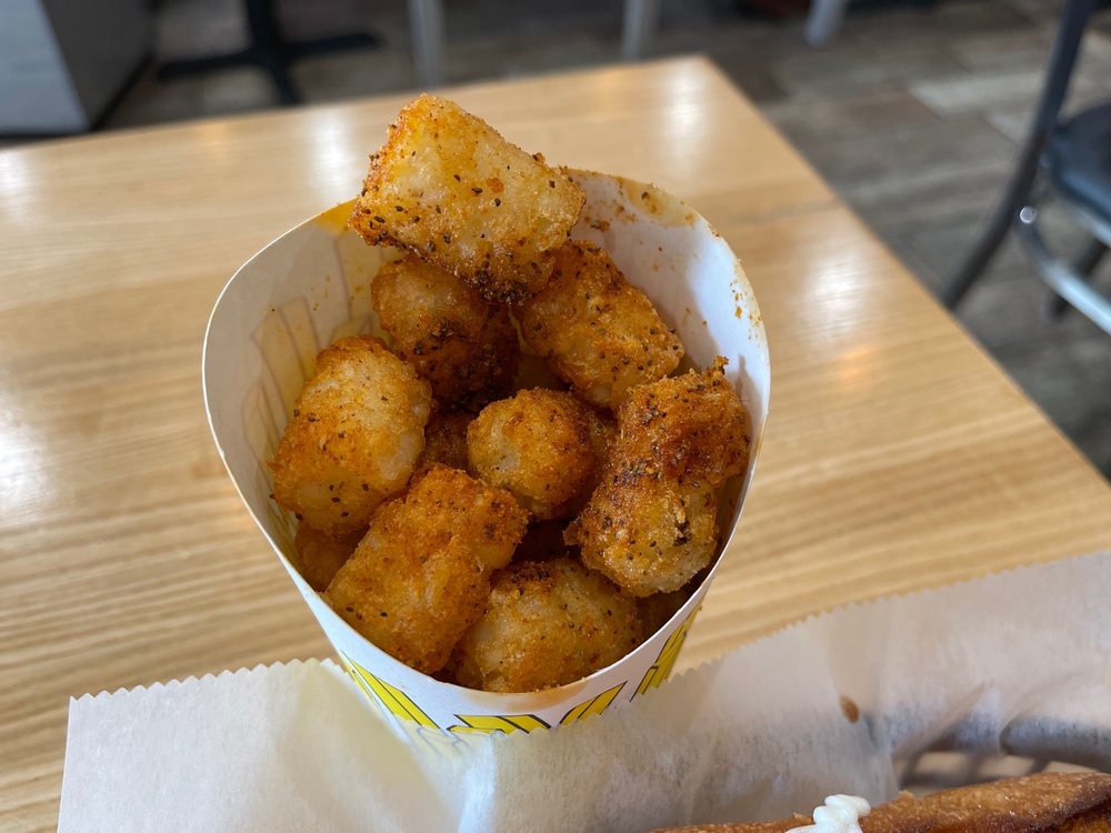 Old bay tater tots