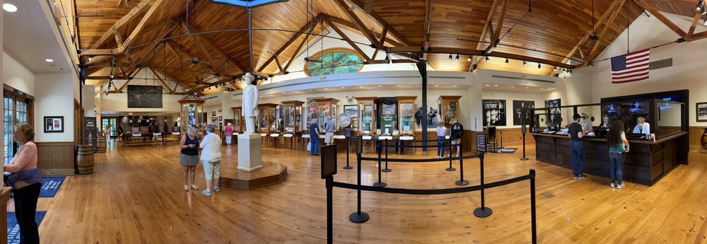 Visitor center interior