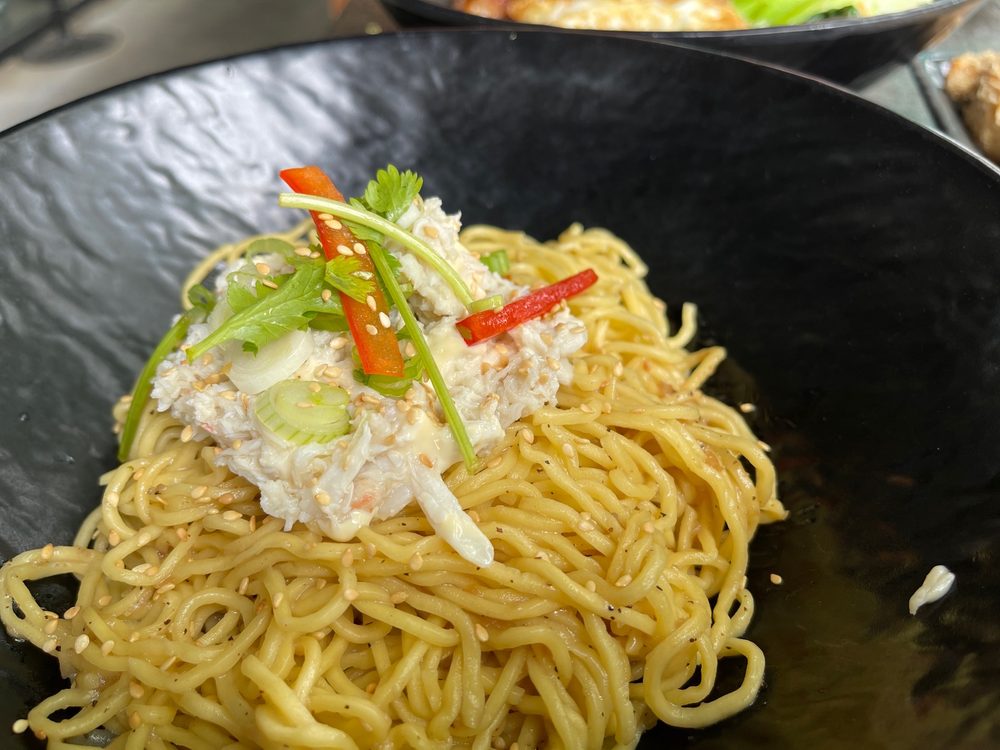 Lump Crab Garlic Noodle