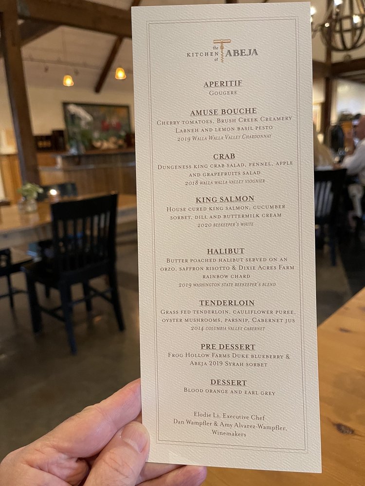 Menu 8/6/2021