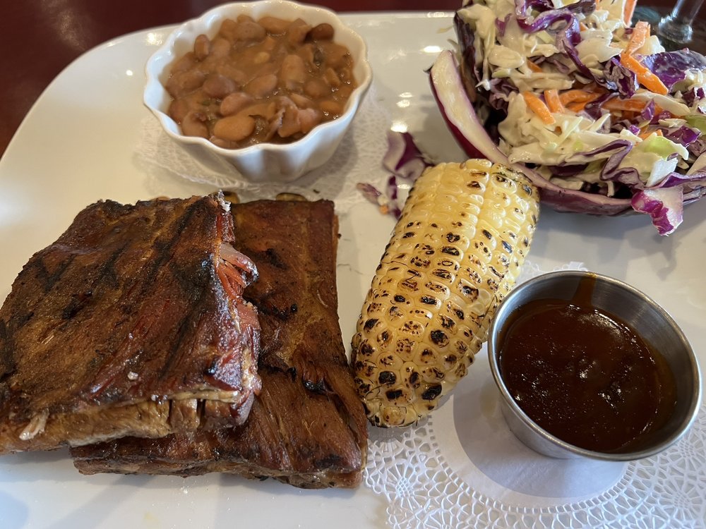 Spare Smoked and Grilled Baby Back Ribs