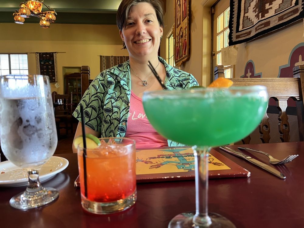 Mexican Firing Squad and Turquoise Margarita