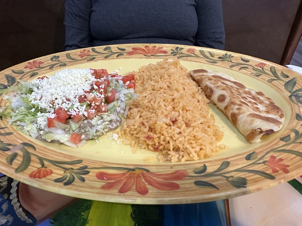 Lunch #6 tostada and quesadilla
